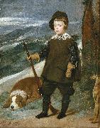 Diego Velazquez Prince Balthasar Charles as a Hunter oil on canvas